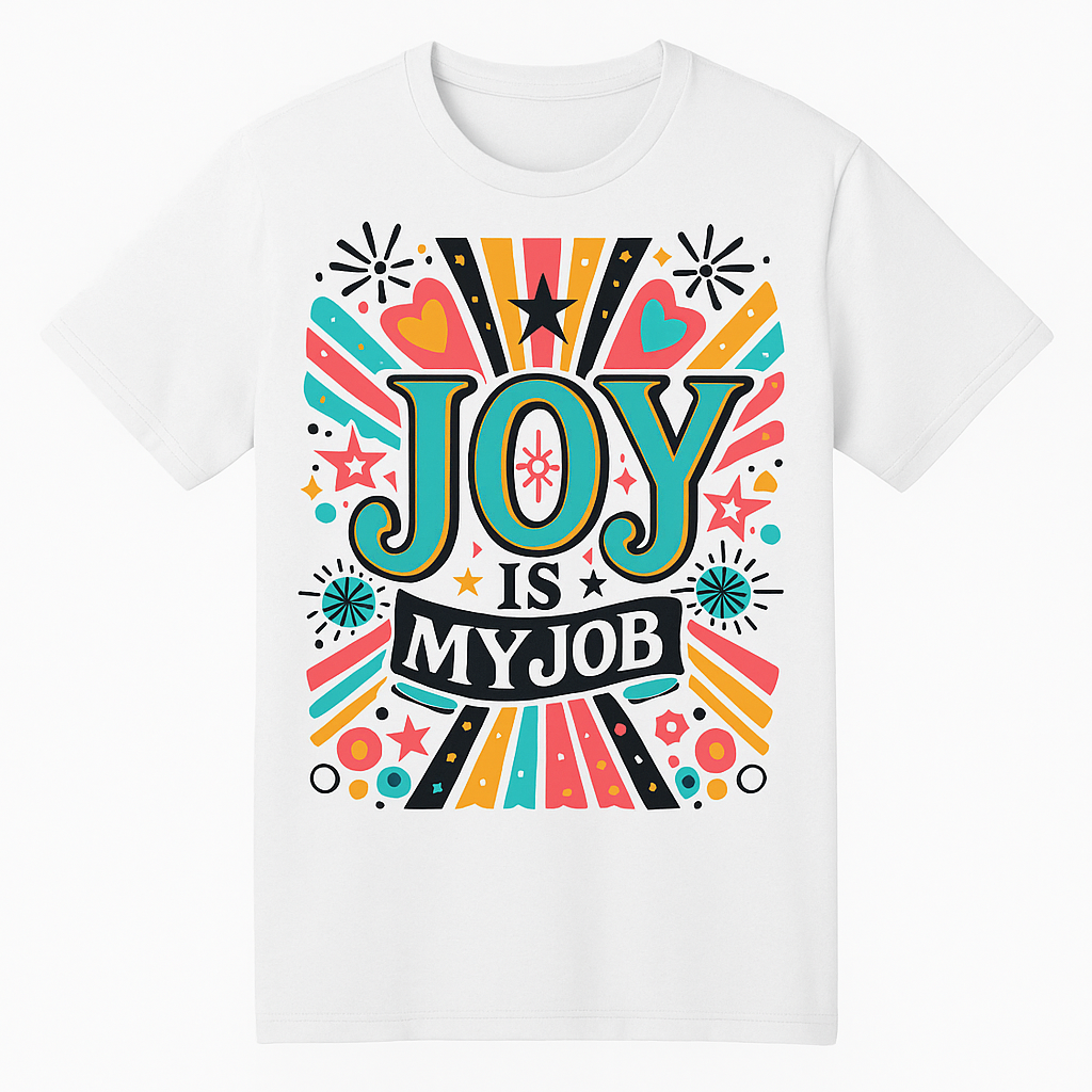 Joy Is My Job t-shirt