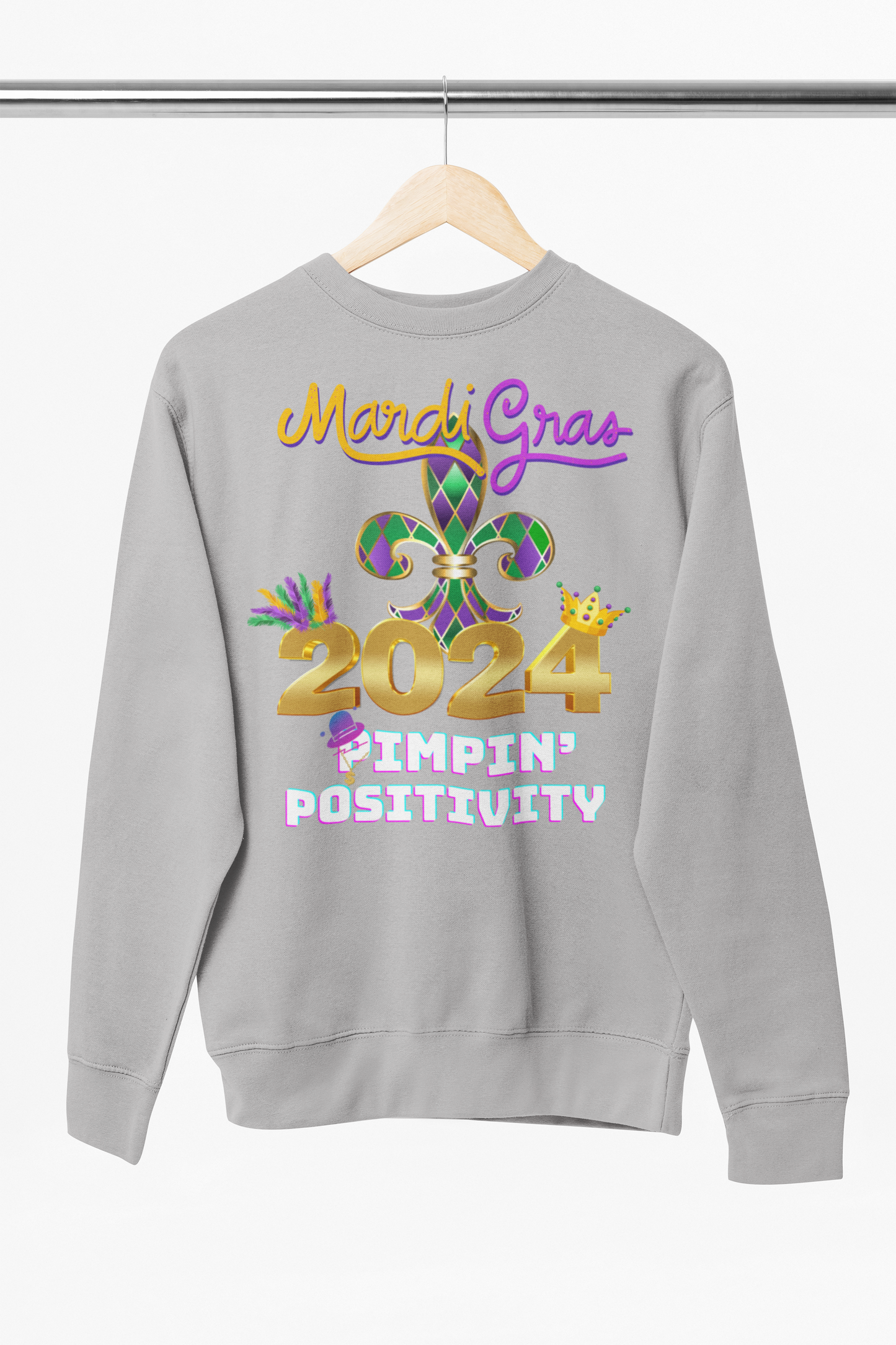 Mardi Gras Sweatshirt