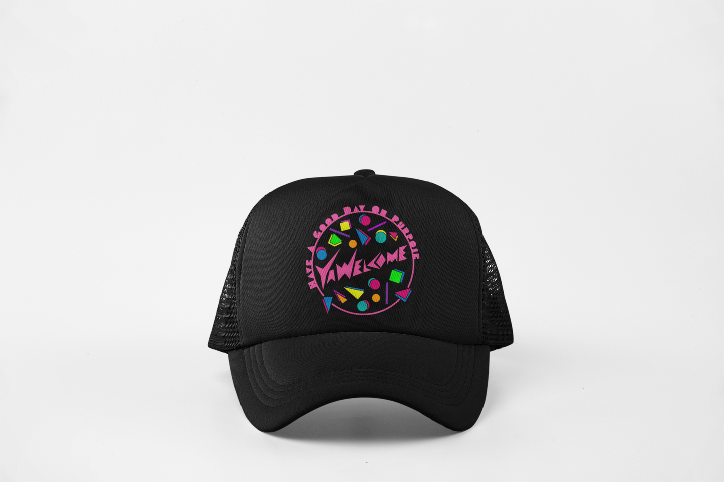 YA' Welcome Circle Trucker Hat