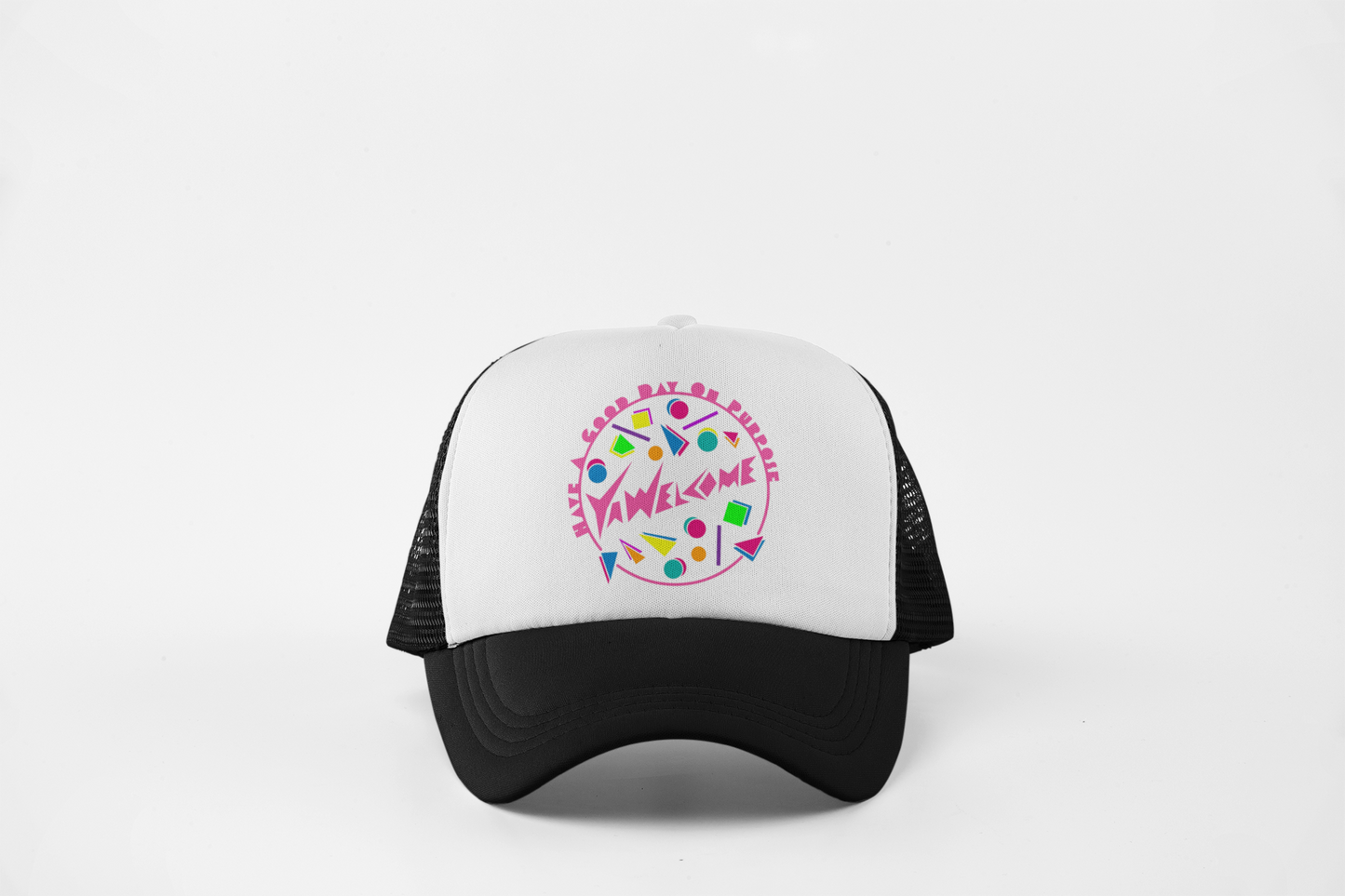 YA' Welcome Circle Trucker Hat