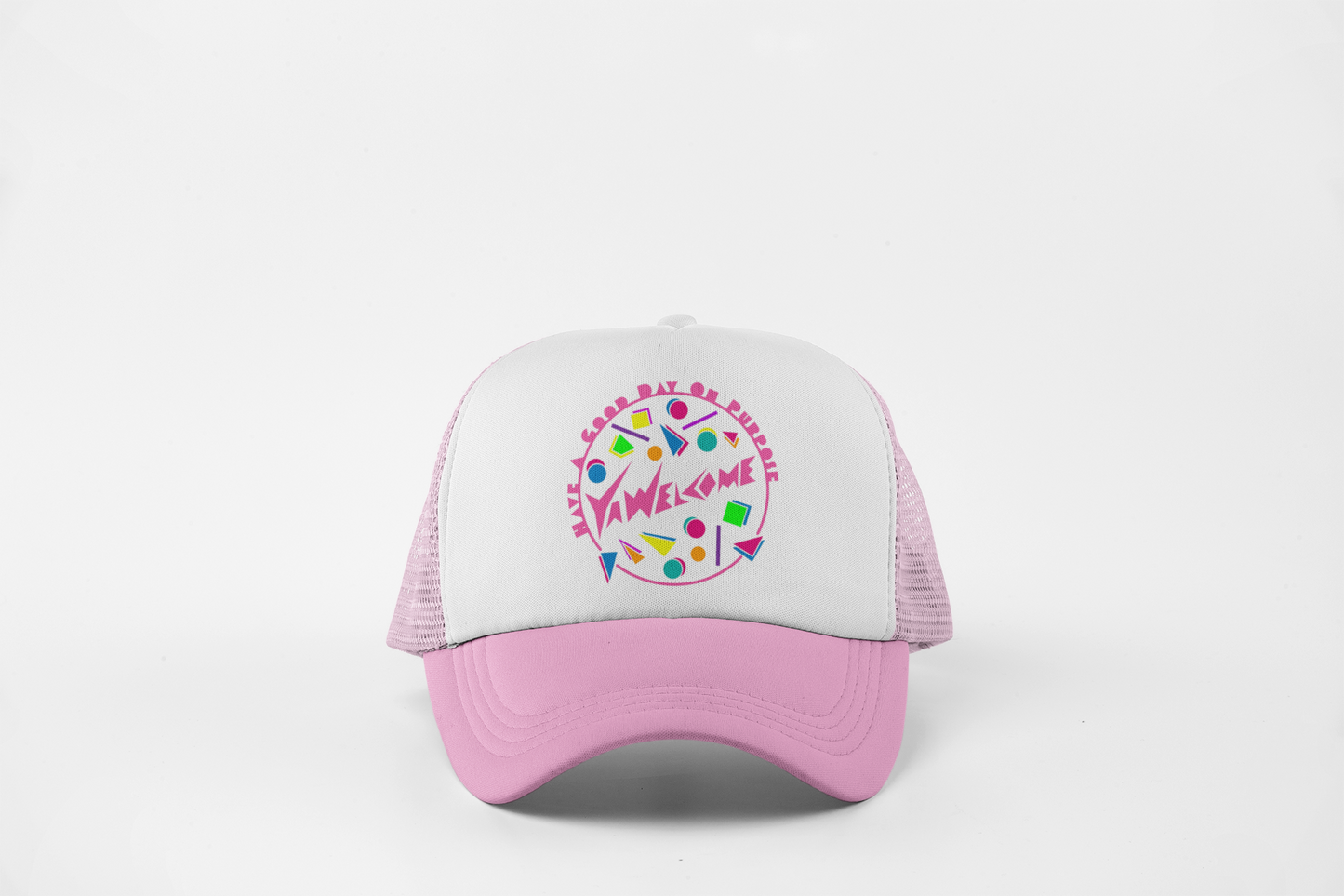 YA' Welcome Circle Trucker Hat